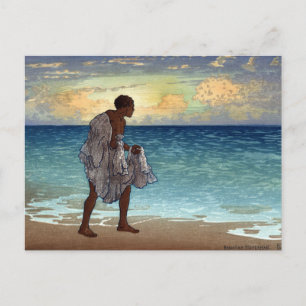 Hawaiian Fisherman - Charles William Bartlett Postkarte