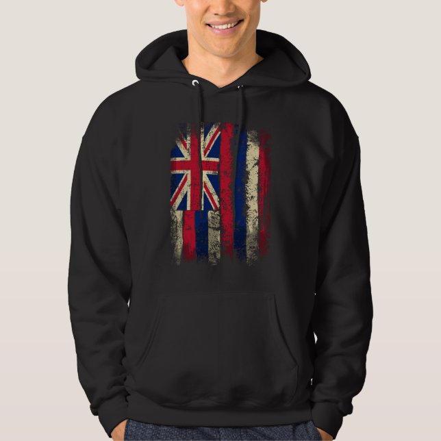 Hawaiian Flag Hawaii Hoodie (Vorderseite)
