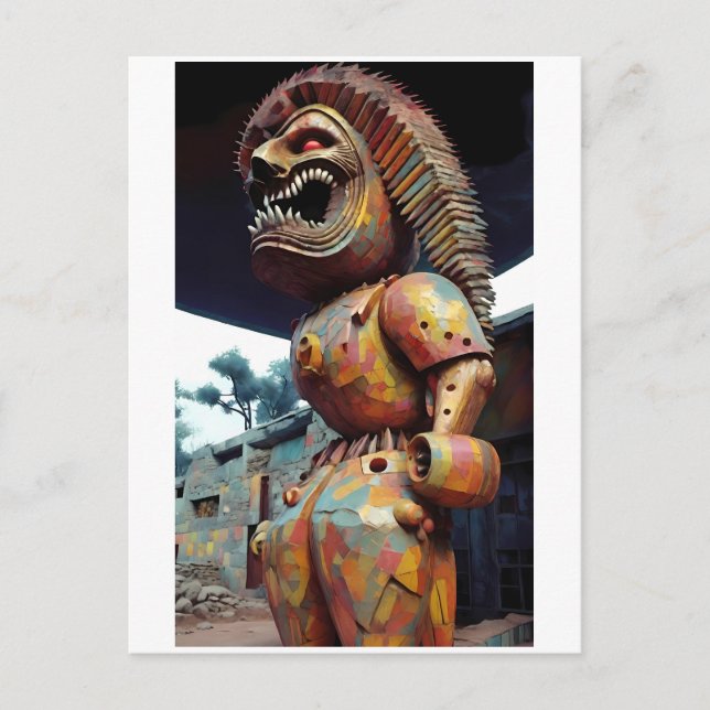 Hawaiian Fury Postkarte (Vorderseite)