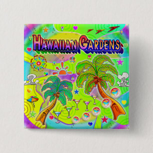 Hawaiian Gardens Mind Focus Knopf Button