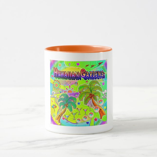 Hawaiian Gardens Mind Focus Tasse (Zentrum)