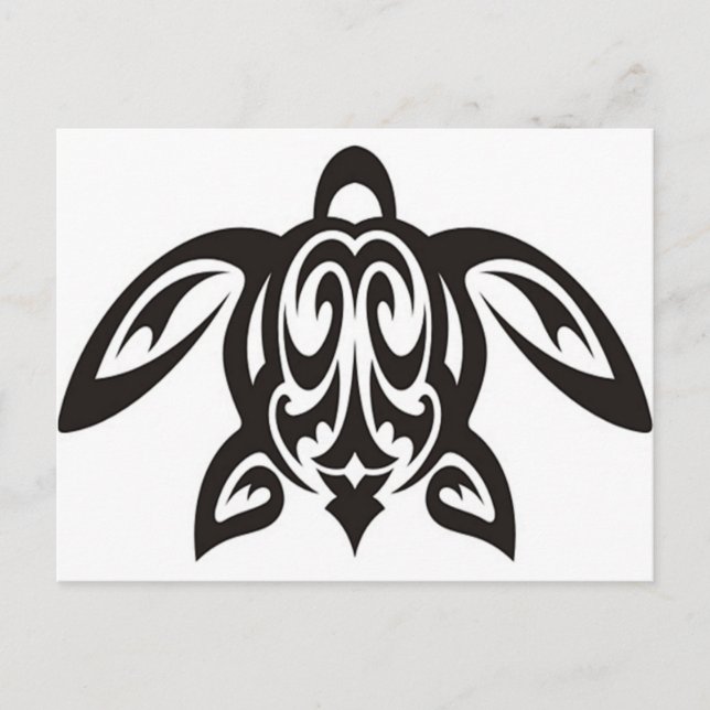 Hawaiian Honu Turtle Postcard Postkarte (Vorderseite)