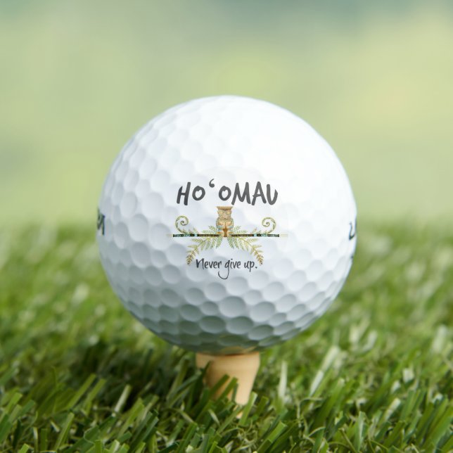 Hawaiian Ho'Omau Tiki Golfball (Insitu T-Shirt)