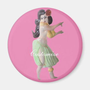 Hawaiian Hula Dancer Thunder_Cove Magnet