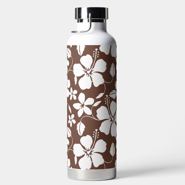 HAWAIIAN HULA (HIBISKUS) BROWN TRINKFLASCHE (Rechts)