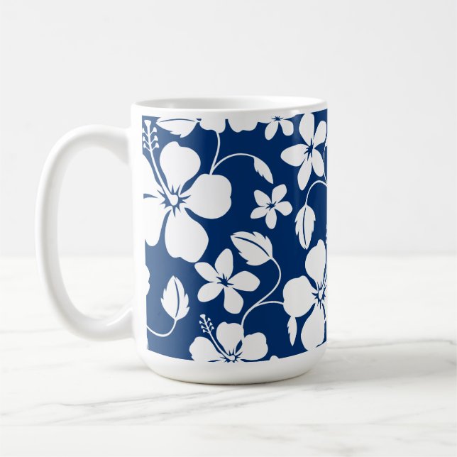 HAWAIIAN HULA (HIBISKUS) KAFFEE TASSE (Links)