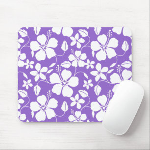 HAWAIIAN HULA (HIBISKUS) LICHT LILA MOUSEPAD