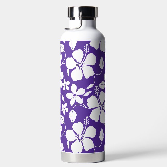 HAWAIIAN HULA (HIBISKUS) LILA TRINKFLASCHE (Rechts)