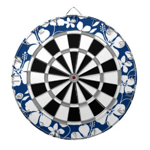 HAWAIIAN HULA (HIBISKUS) NAVY DARTSCHEIBE