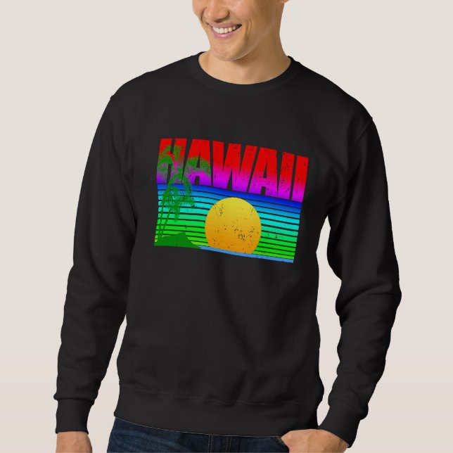 Hawaiian Islands Aloha State Sweatshirt (Vorderseite)