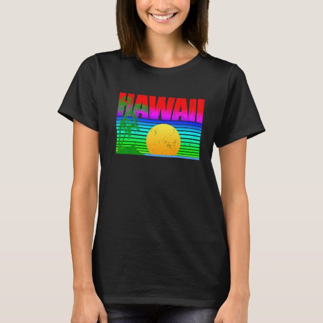 Hawaiian Islands Aloha State T-Shirt (Vorderseite)