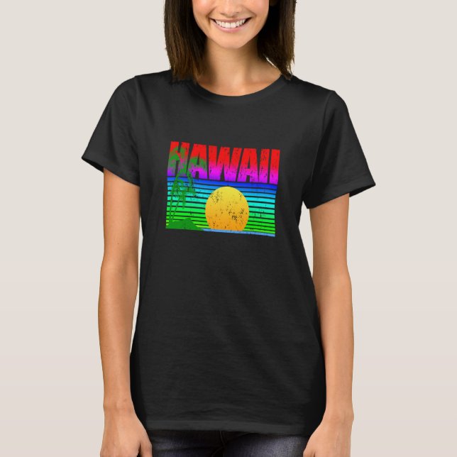 Hawaiian Islands Aloha State T-Shirt (Vorderseite)