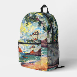 Hawaiian Kailua Beach Bedruckter Rucksack