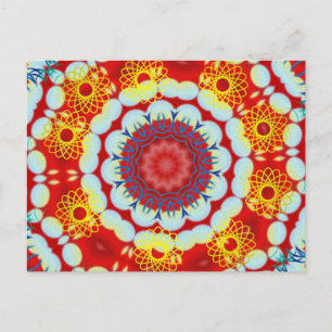 Hawaiian Kaleidoscope Postkarte