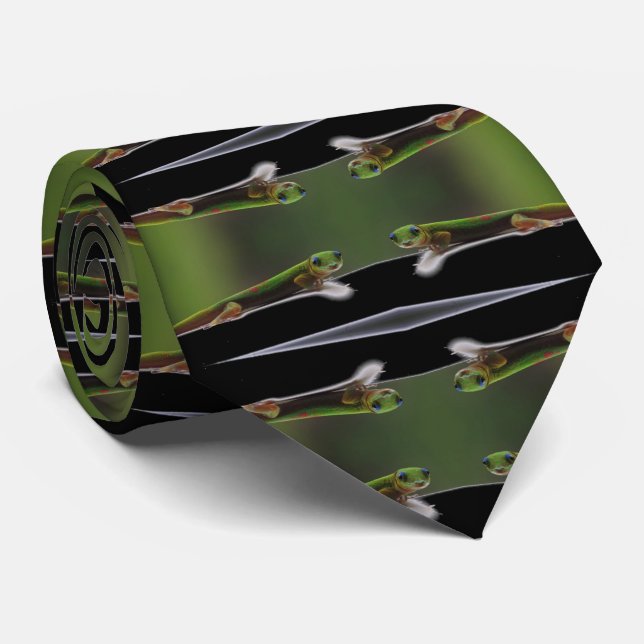 Hawaiian lizard Gecko Krawatte (Gerollt)