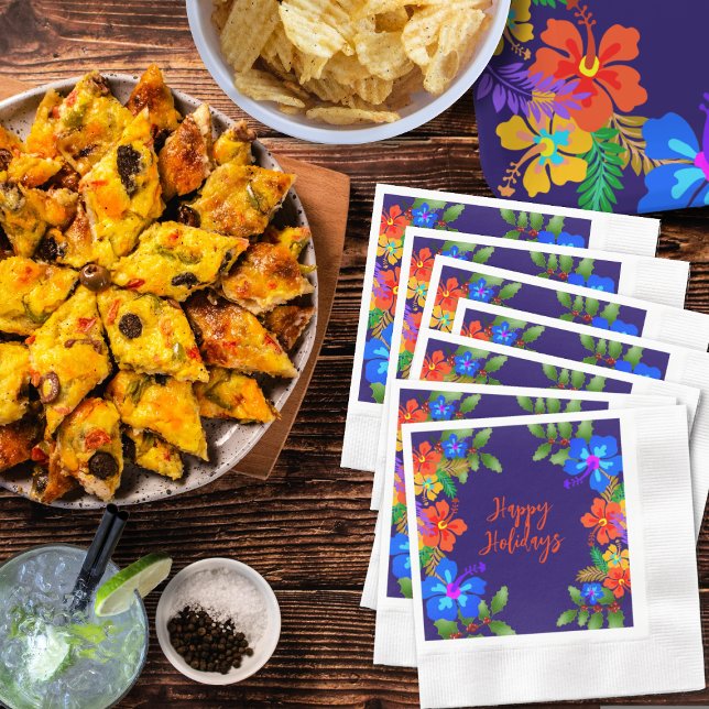 Hawaiian Luau Holiday Office-Party Serviette (Von Creator hochgeladen)