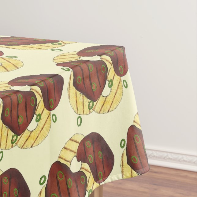 Hawaiian Luau Huli Huli Chicken Ananas Party Tischdecke (Beispiel)