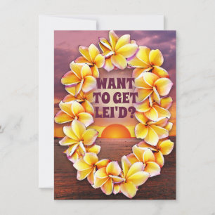 Hawaiian Luau (Text anpassbar)