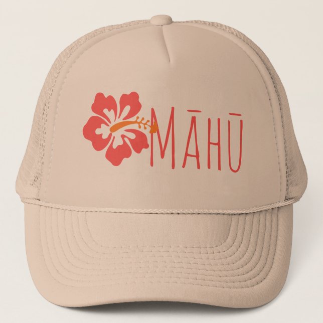 Hawaiian Māhū LGBT Truckerkappe (Vorderseite)