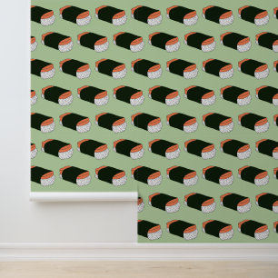 Hawaiian Musubi Sushi-Muster Tapete