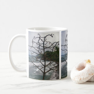 Hawaiian Ocean Beach Tree Foto View Kaffeetasse