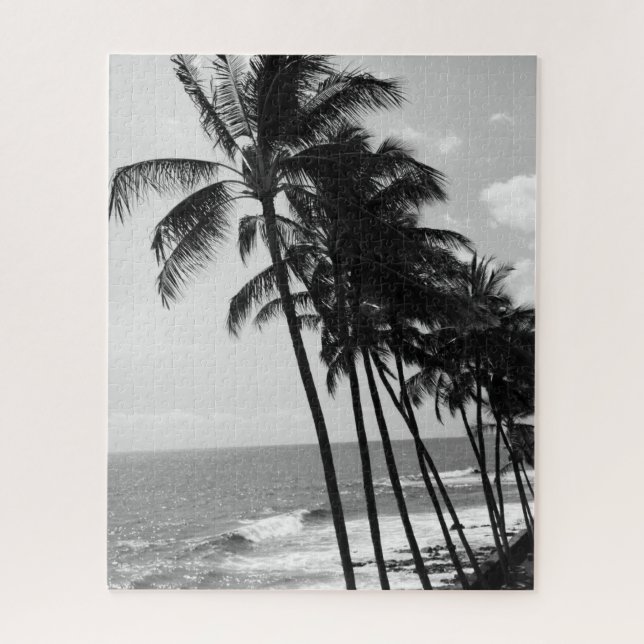 Hawaiian Palm Trees 16" x 20" Jigsaw Puzzle (Vertikal)