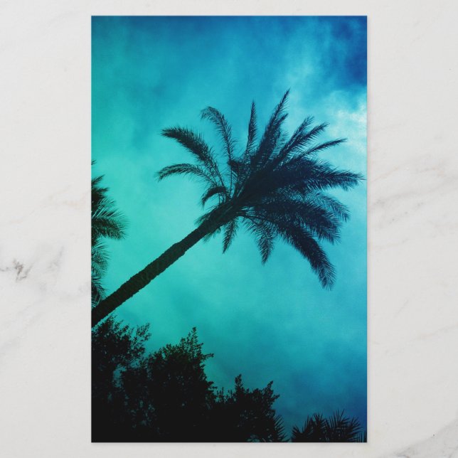Hawaiian Palm Trees Briefpapier (Vorderseite)