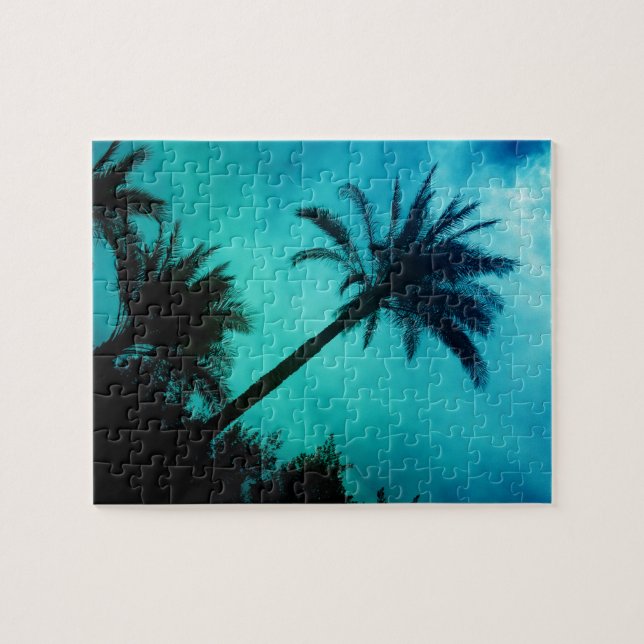 Hawaiian Palm Trees Puzzle (Horizontal)