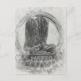 Hawaiian Paniolo Postkarte