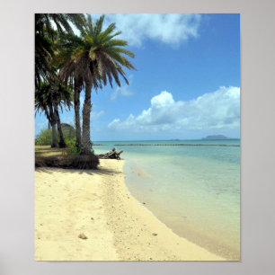 Hawaiian Paradise Print Poster