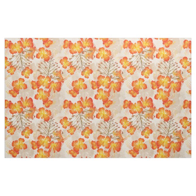 Hawaiian print Ohai Alii Pattern v2 Stoff (Yard (91,4 cm))