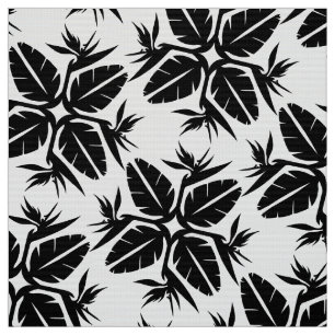 Hawaiian Quilt Muster Bird of Paradise Stoff