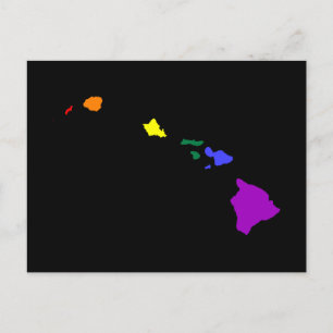 Hawaiian Rainbow Postkarte