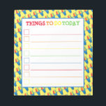 Hawaiian Rainbow Shave Ice Frozen Dessert Hawaii Notizblock<br><div class="desc">Das Design zeigt eine originelle Marker-Illustration eines traditionellen hawaiianischen Rasiereises, mit einem farbigen Regenbogen und einer Kugel Adzuki Bohnenpaste am Boden. Ein beliebtes Dessert auf Hawaii, ideal für jeden Feinschmecker, der die Inseln und die hawaiianische Küche Liebe. Dieses Design ist auch auf anderen Produkten erhältlich. In diesem Shop finden Sie...</div>