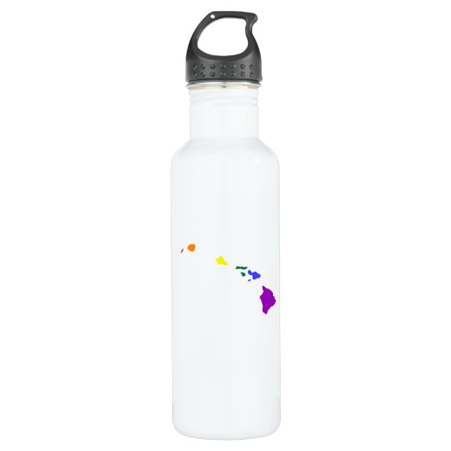 Hawaiian Rainbow Trinkflasche (Vorderseite)