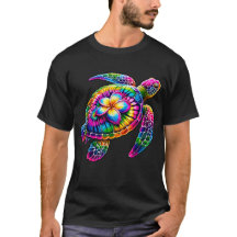 Hawaiian Sea Turtle Krawatte-Dye Hawaii Urlaub Str