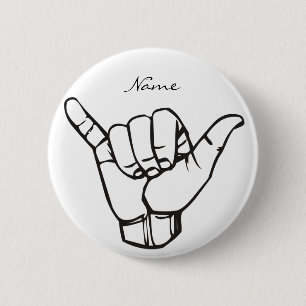 Hawaiian Shaka Brah Wave Thunder_Cove Button
