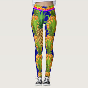 Hawaiian Style Fun Leggings