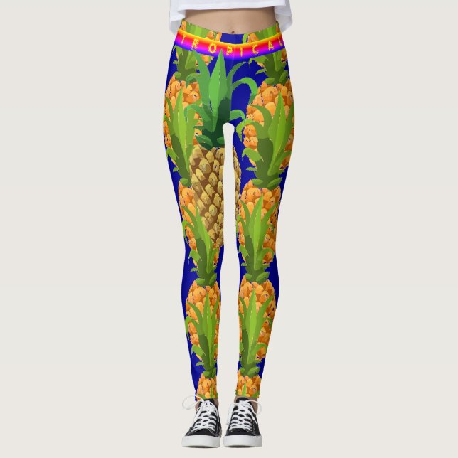 Hawaiian Style Fun Leggings (Vorderseite)