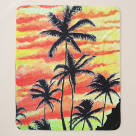 Hawaiian Sunset Coco Palms Sherpadecke
