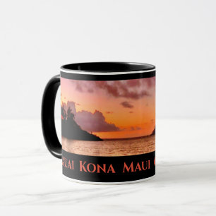 Hawaiian Sunset Coffee Tasse - Kona Kauai Maui O'a