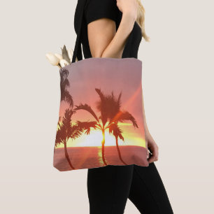 Hawaiian Sunset Foto entworfen Tote Bag