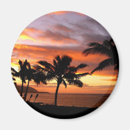 Hawaiian Sunset Magnet