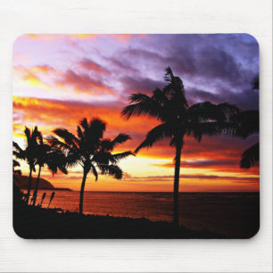 Hawaiian sunset mousepad