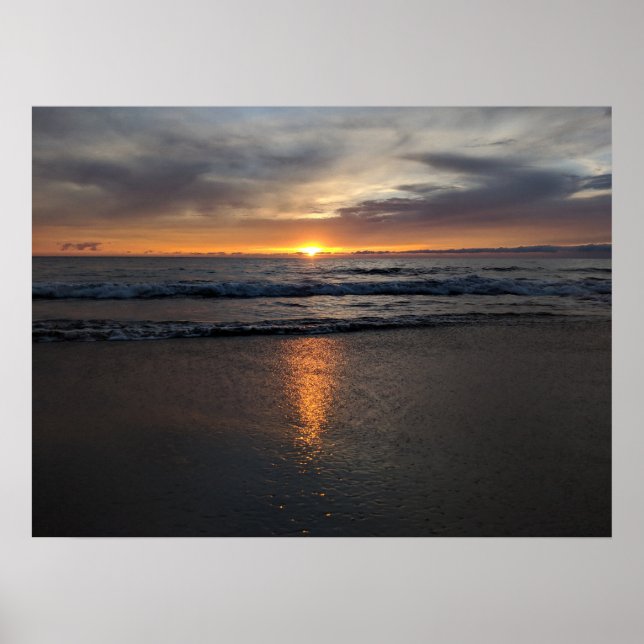 Hawaiian Sunset Poster (Vorne)