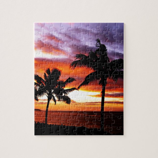 Hawaiian sunset puzzle (Vertikal)