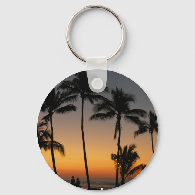 Hawaiian Sunset Schlüsselanhänger (Vorderseite)