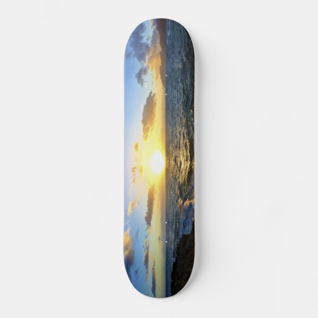 Hawaiian Sunset Skateboard (Vorderseite)