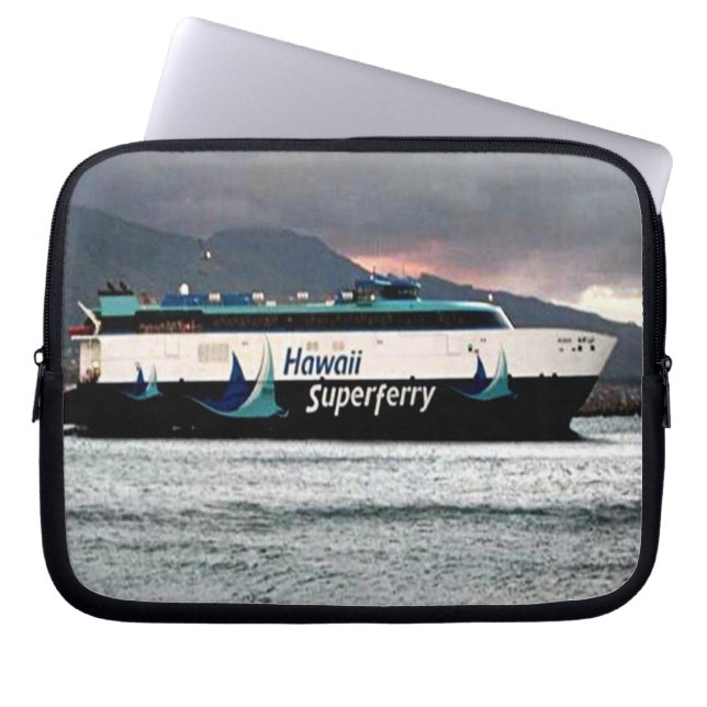 Hawaiian Superferry Electronics Bag Laptopschutzhülle (Vorderseite)