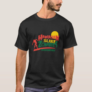 Hawaiian Surf Zombies Hawaii Beängstigende Hallowe T-Shirt